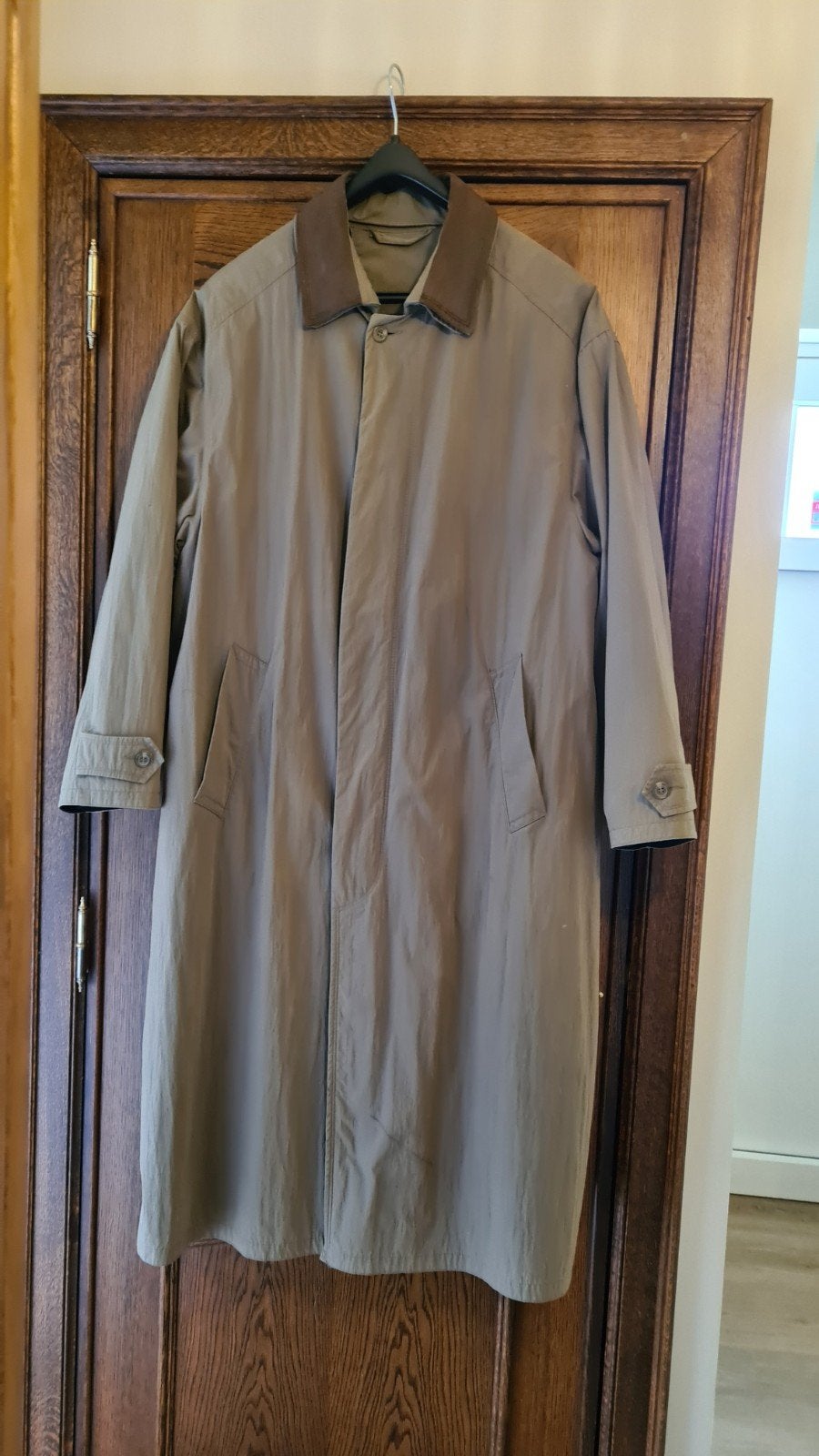 GEVOERDE LANGE WINTERREGENJAS/maat 56, Kleding | Heren, Jassen | Winter, Ophalen, Maat 56/58 (XL)