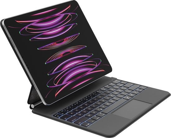 BlueBuilt toetsenbordhoes iPad Pro 13 inch AZERTY, Computers en Software, Ophalen of Verzenden, Nieuw