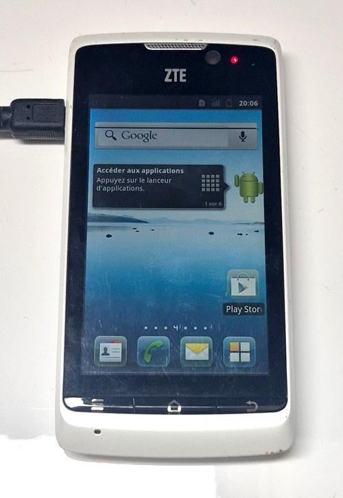 smartphone ZTE Blade 2, Enlèvement, Utilisé
