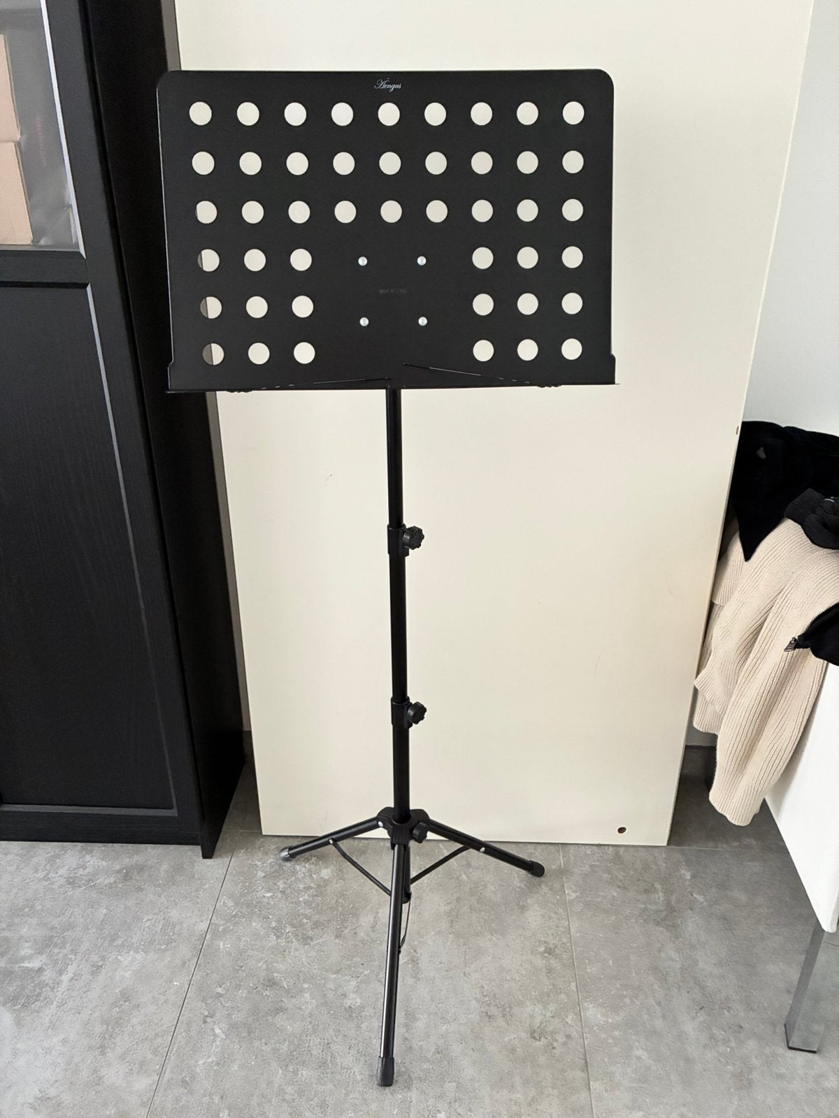 Muziekstandaard te koop, Ophalen, Zo goed als nieuw, Muziekstandaard
