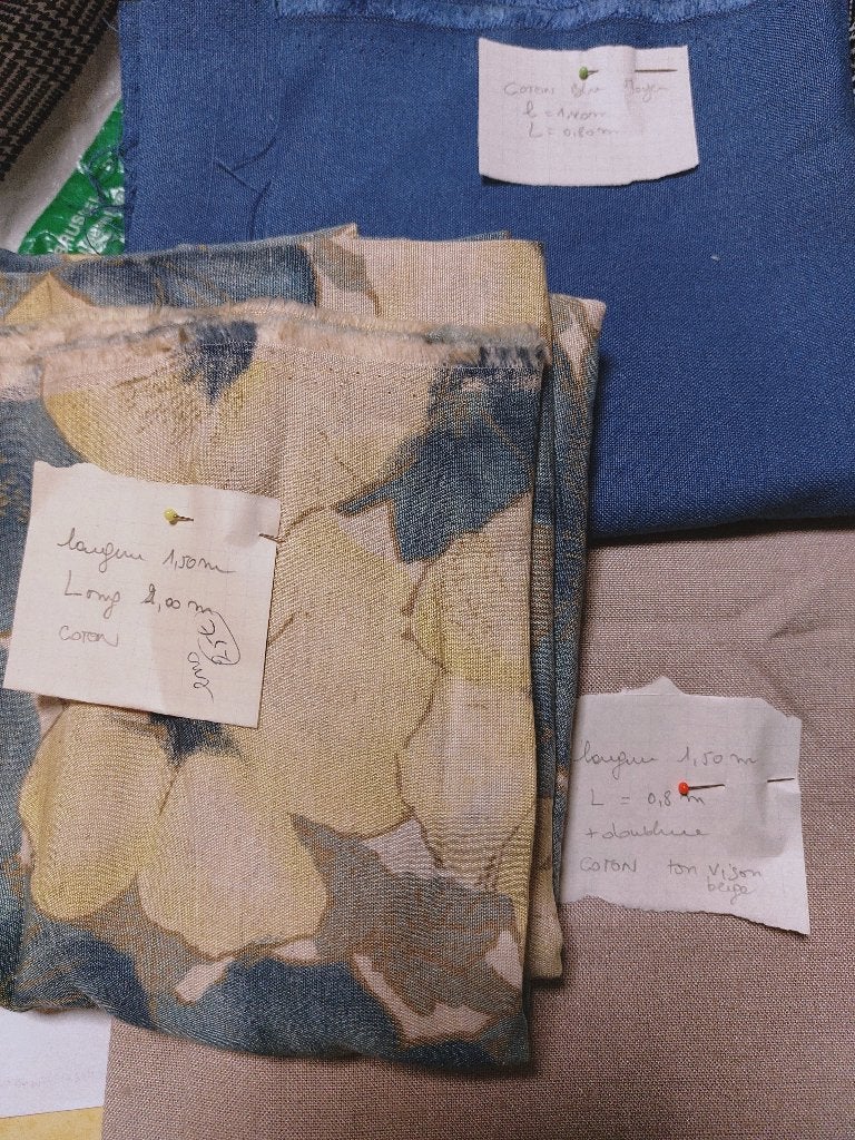 Vintage stoffen 1950 - 1980 - Lot deel 1, Ophalen, Nieuw