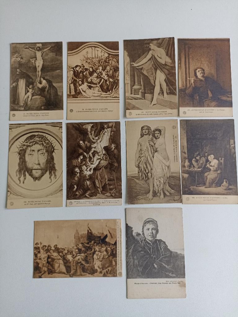 POSTKAARTEN ANTWERPEN KMSKA, Envoi, Anvers