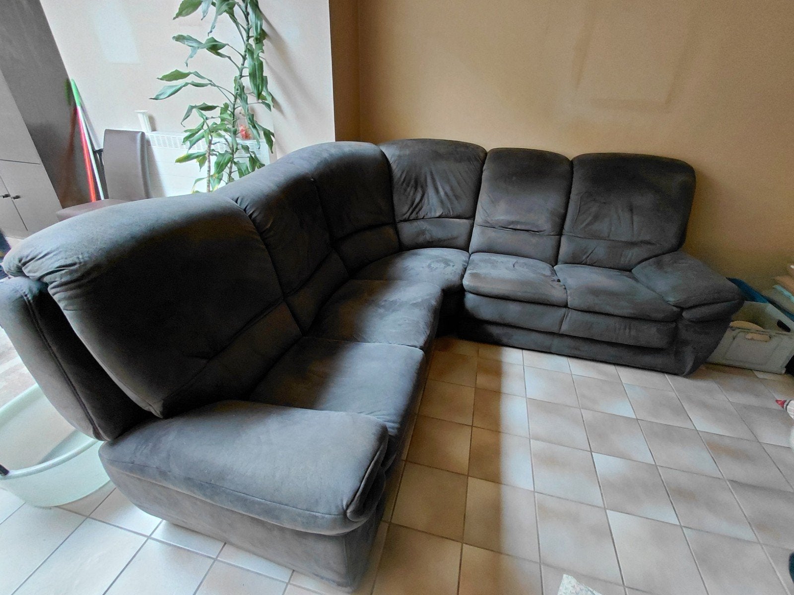 !gratis! hoek zetel, Ophalen