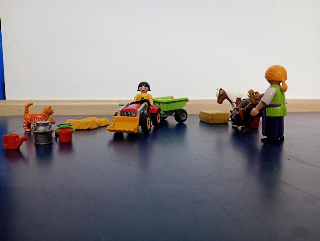 Playmobil boerderijset, Ophalen of Verzenden, Gebruikt, Complete set