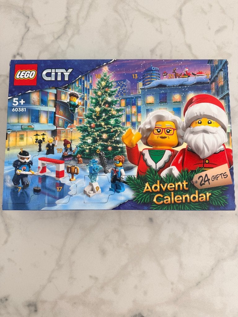 Lego 60381 City adventskalender - nieuw sealed, City, Lego, Nieuw, Ophalen of Verzenden