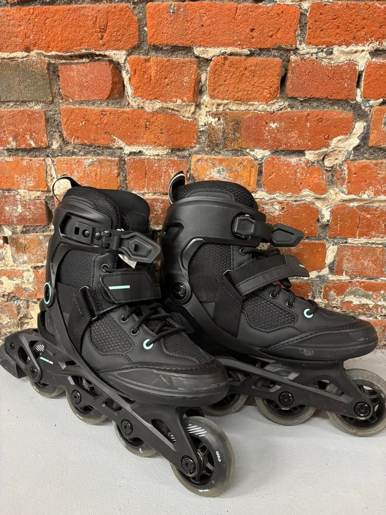 Decathlon inline skates maat 37 met valbescherming, Enlèvement, Comme neuf