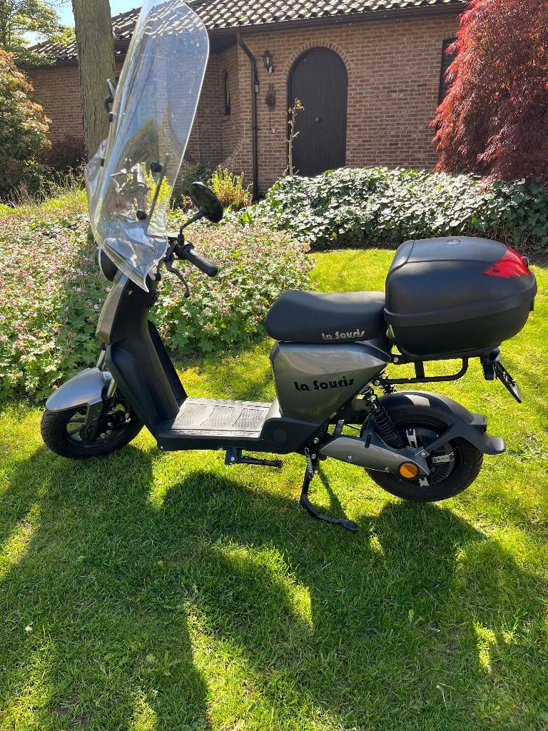 Elektrische brommer, Fietsen en Brommers, Ophalen, Elektrisch, La souris, Klasse B (45 km/u)
