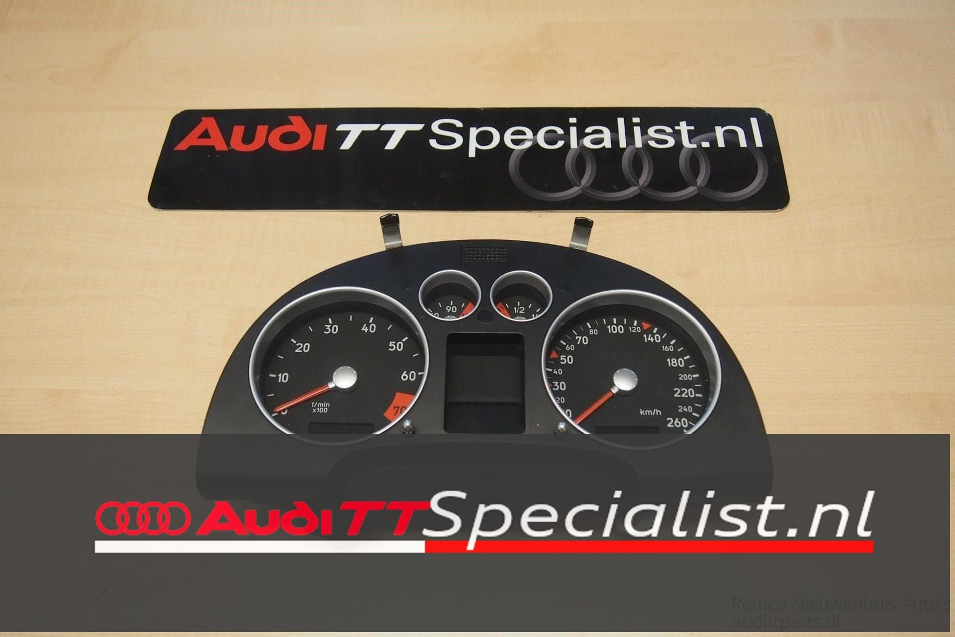 Tellerklok/combi-instrument gereviseerd Audi TT 8N 1998-2006, -, Audi, -, Enlèvement ou Envoi