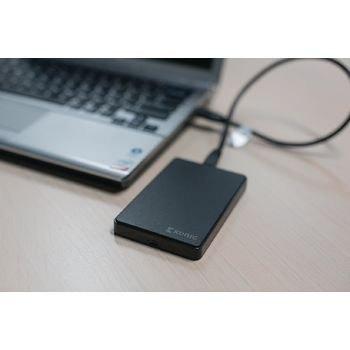 externe harddisk 2.5" USB3.0/usb-c 320GB Compact, HDD, Ophalen of Verzenden, Zo goed als nieuw, USB