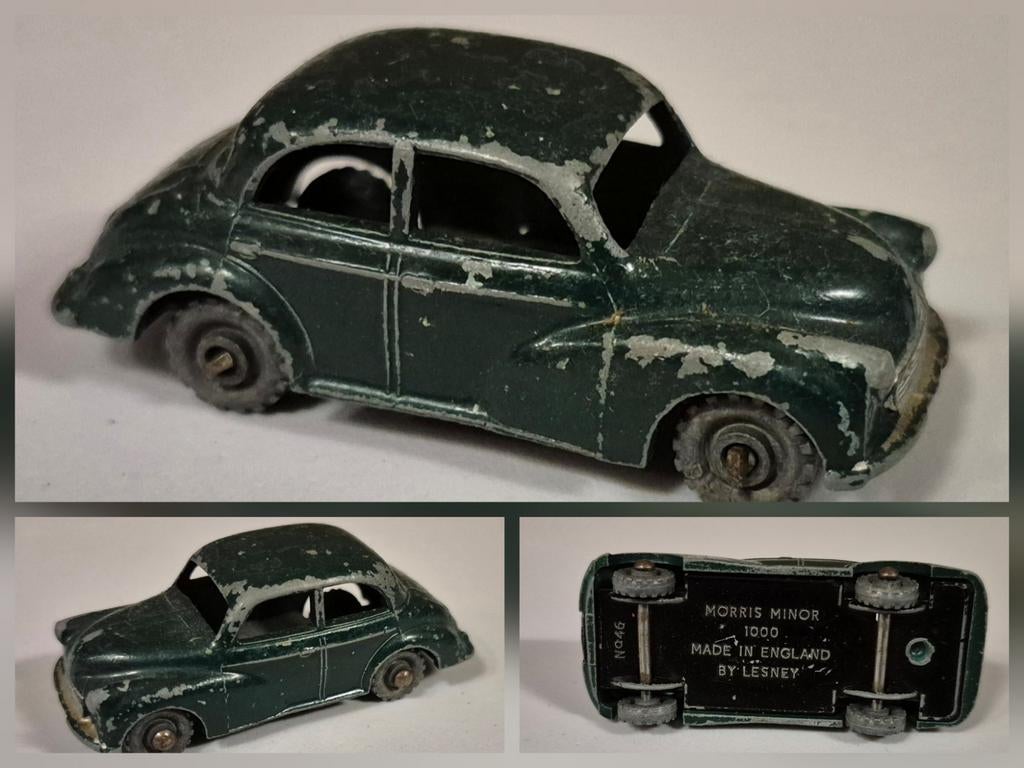 Matchbox lesney 46-A 1958 Morris Minor 1000, Enlèvement ou Envoi, Utilisé, Voiture