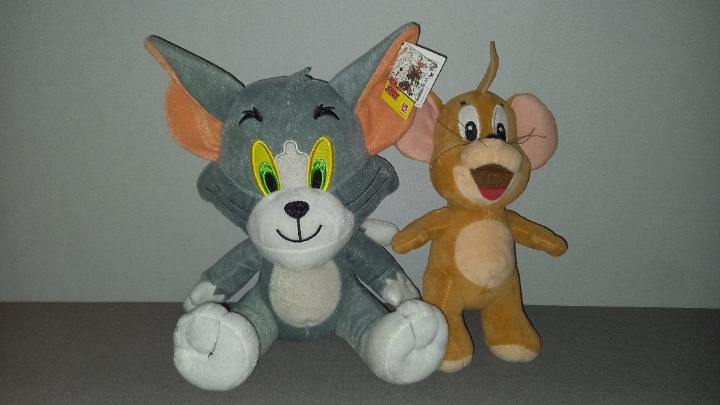 Tom & Jerry knuffels, Ophalen of Verzenden, Zo goed als nieuw, Overige typen