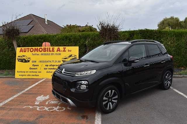Citroen C3 Aircross 1.2i Shine EAT6 Airco/GPS/CarPlay***12M, Autos, Achat, Entreprise, Autres carburants, Noir
