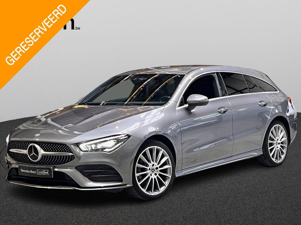 Mercedes-Benz CLA Shooting Brake 250 e AMG Line, Auto's, CLA, Stof, Gebruikt, Zwart