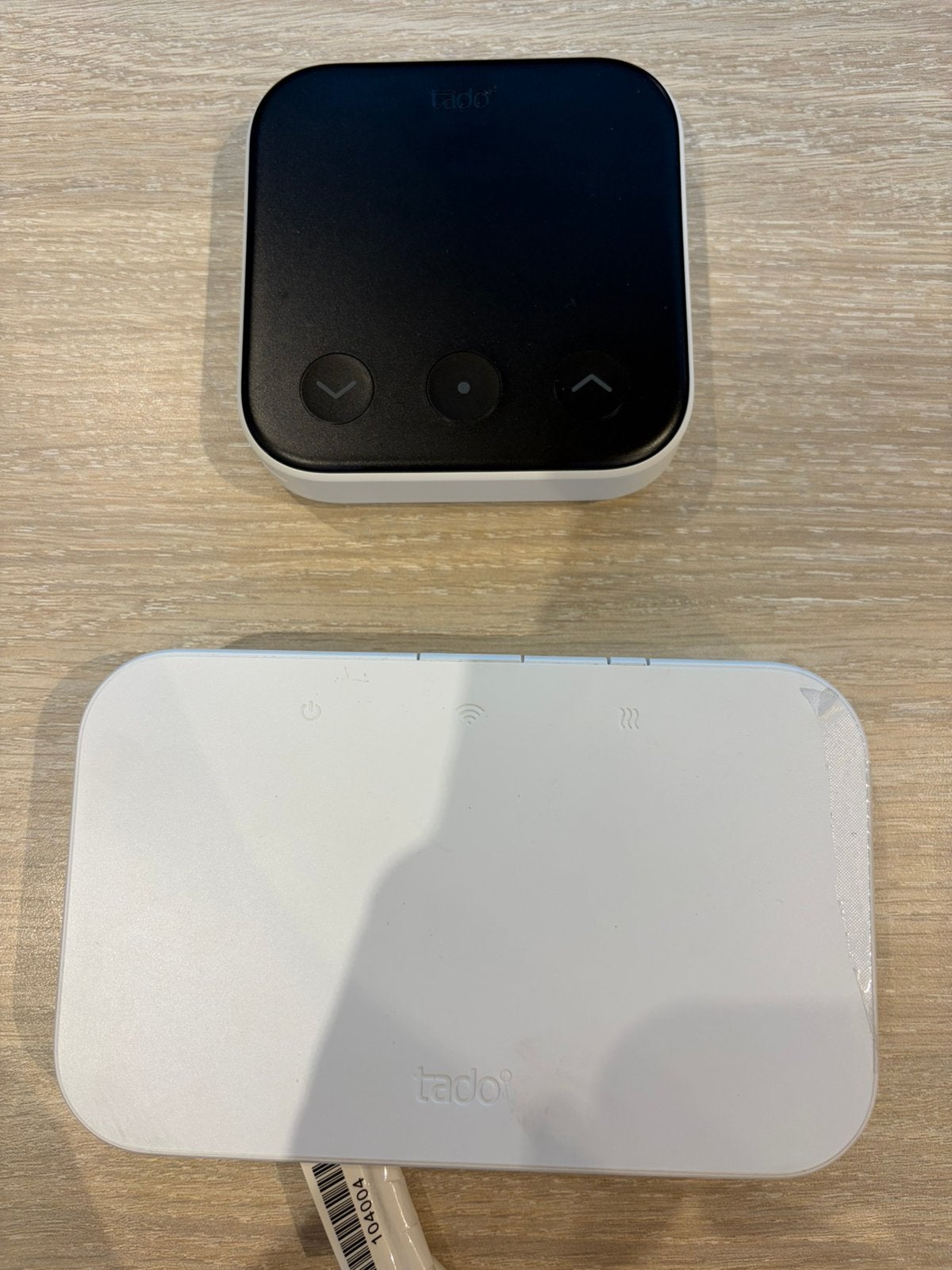 Tado temperatuursensor x en wireless receiver x, Doe-het-zelf en Bouw, Ophalen of Verzenden, Zo goed als nieuw