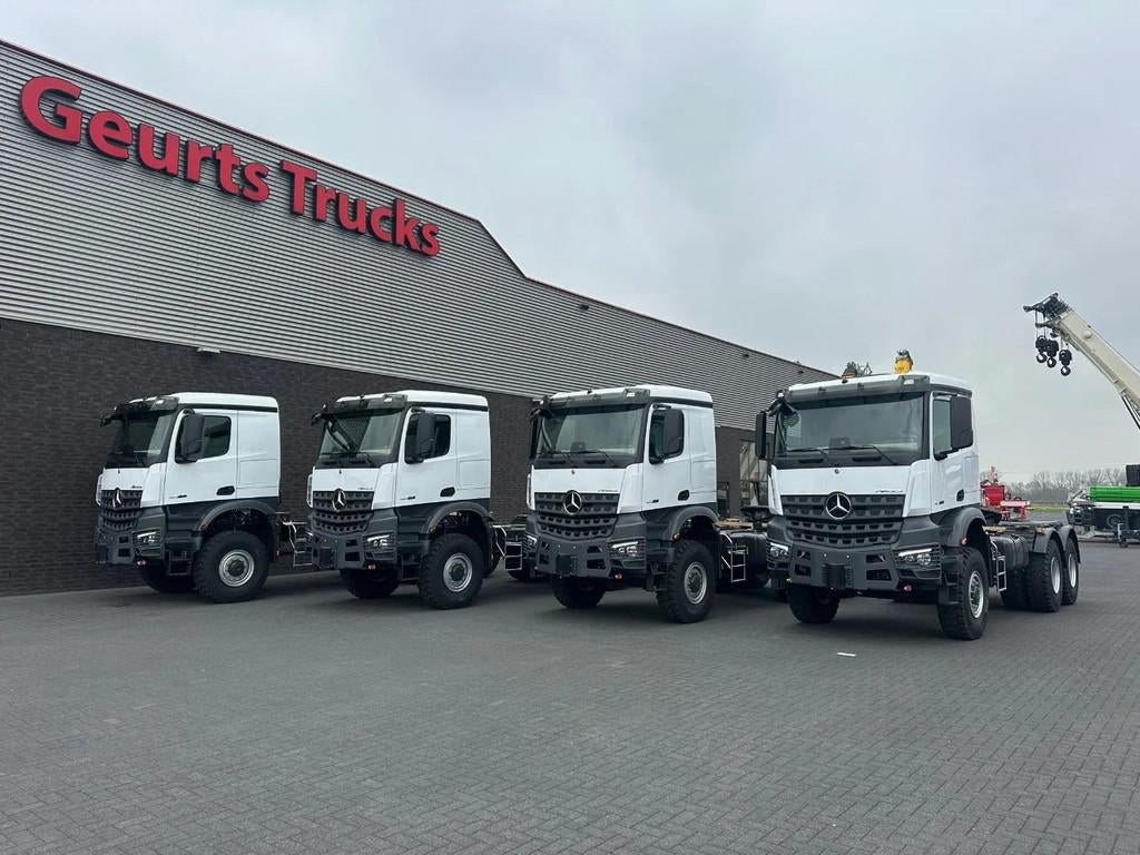 Mercedes-Benz Arocs 4052 AS 6X6 HEAVY DUTY PRIME MOVERS NEW, Auto's, Automaat, Wit, Mercedes-Benz, Diesel