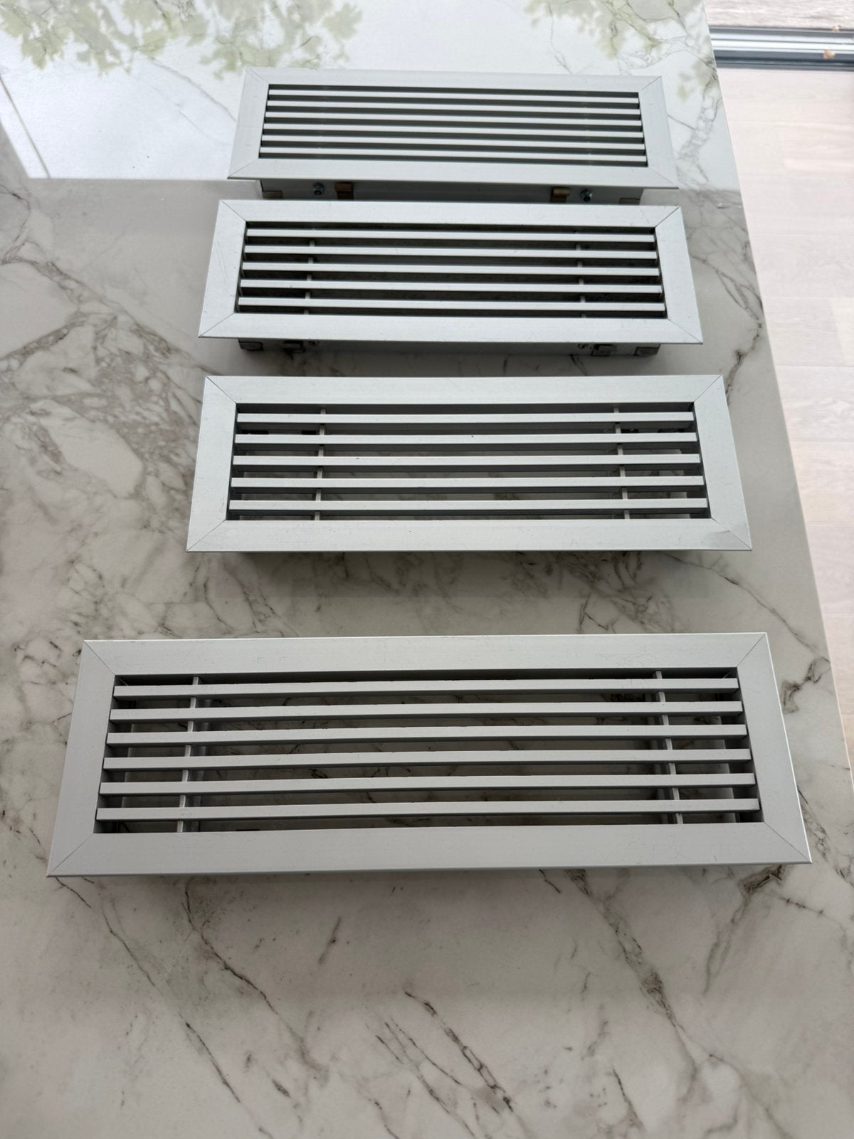 Aluminium verluchting/verwarming roosters, Ophalen of Verzenden, Nieuw