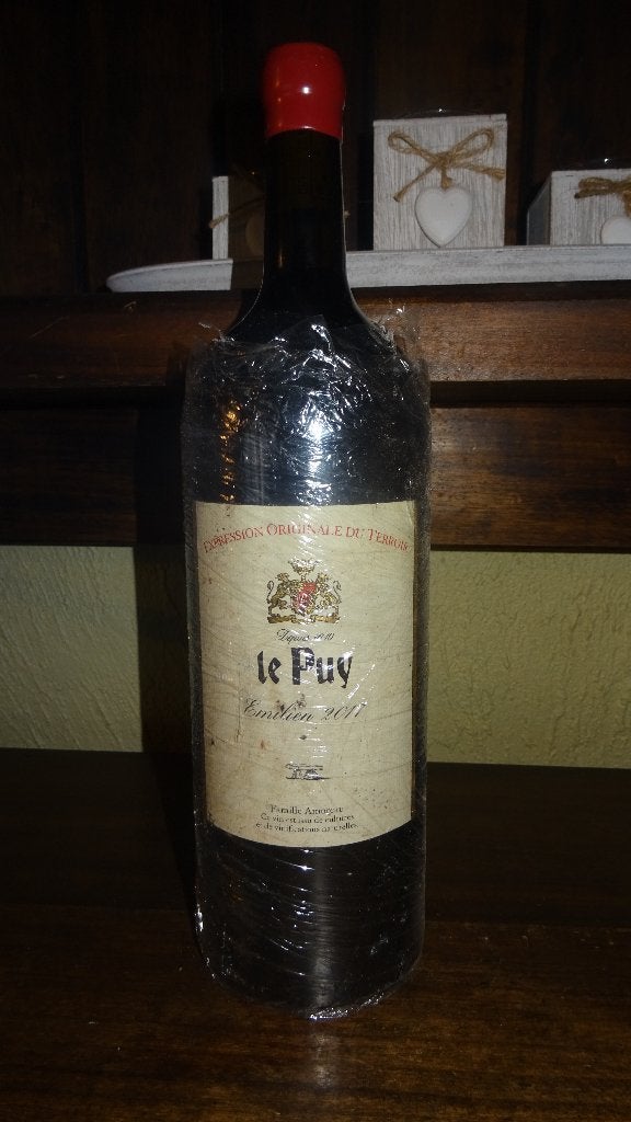 TOP Magnum LE PUY Emilien 2017, Verzamelen, Wijnen, Zo goed als nieuw, Rode wijn, Frankrijk, Vol, Ophalen of Verzenden