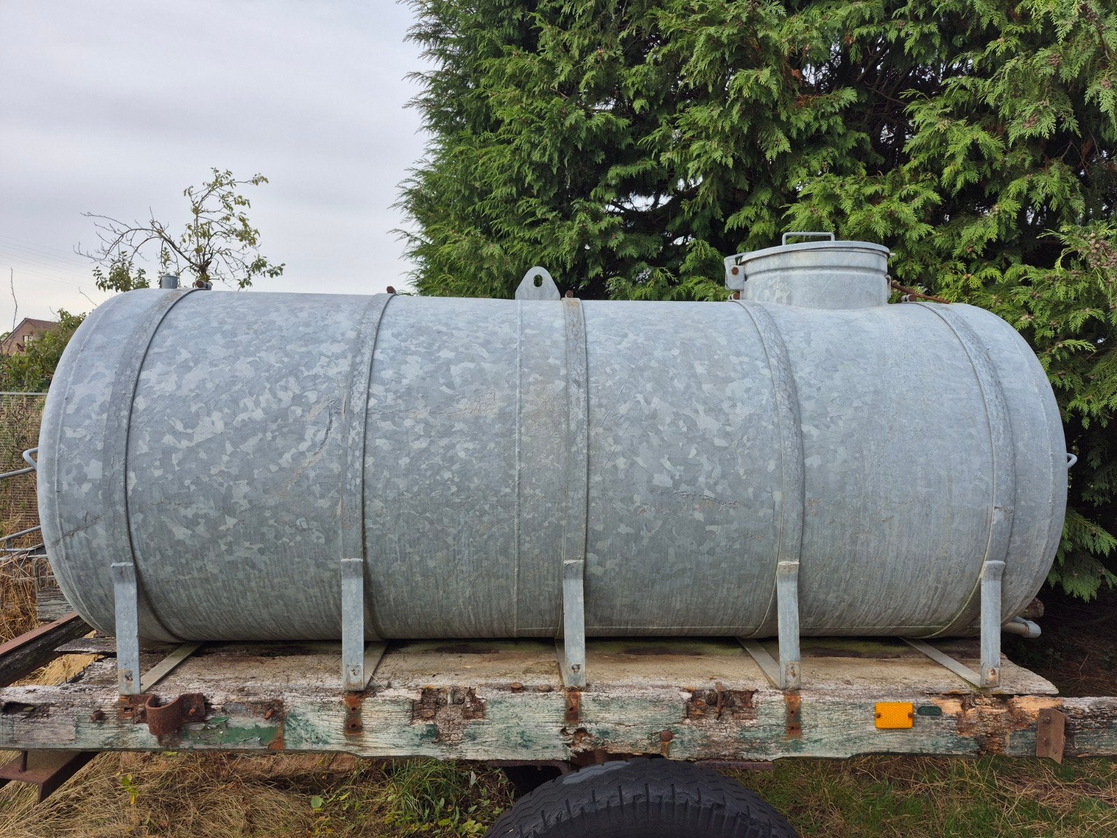 galva watervat 2000l, Tuin en Terras, Regentonnen, Ophalen, Gebruikt, Met kraantje, 150 liter of meer