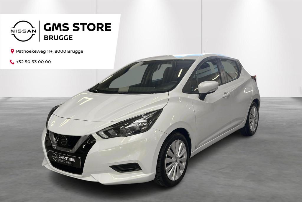 Nissan Micra 1.0 IG-T Acenta, Auto's, Voorwielaandrijving, Stof, Gebruikt, 95 pk