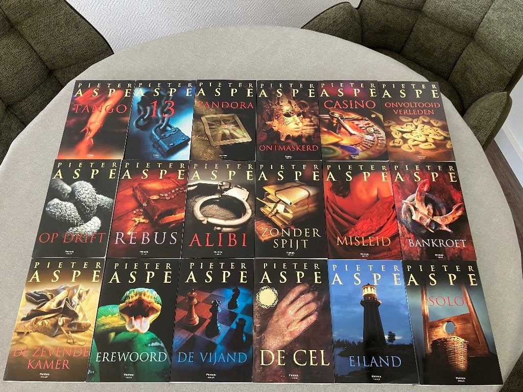 Aspe thrillers, Boeken, Thrillers, Ophalen, België, Pieter Aspe, Zo goed als nieuw