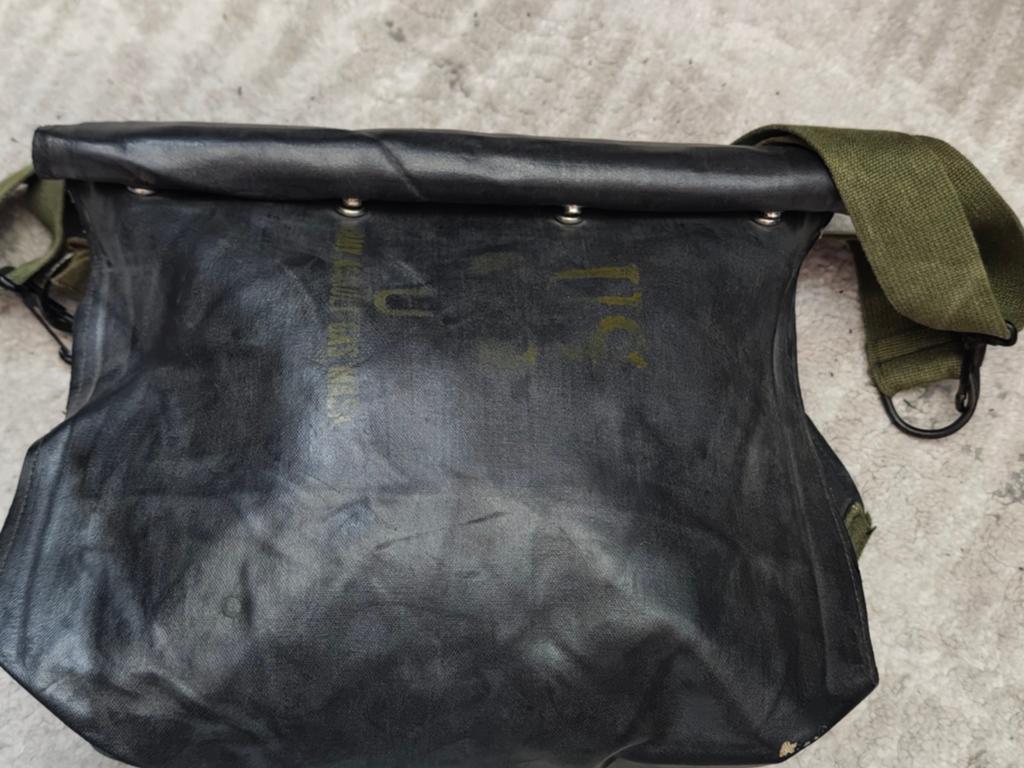 Pochette à gaz américaine originale de la Seconde Guerre mon, Collections, Enlèvement ou Envoi