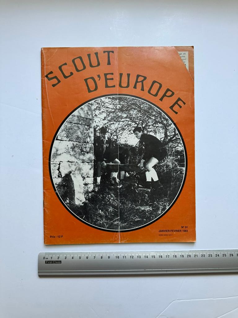 Scout d’Europe : Pierre Joubert 1983, Envoi, Autres personnages, Utilisé, Livre ou Jeu