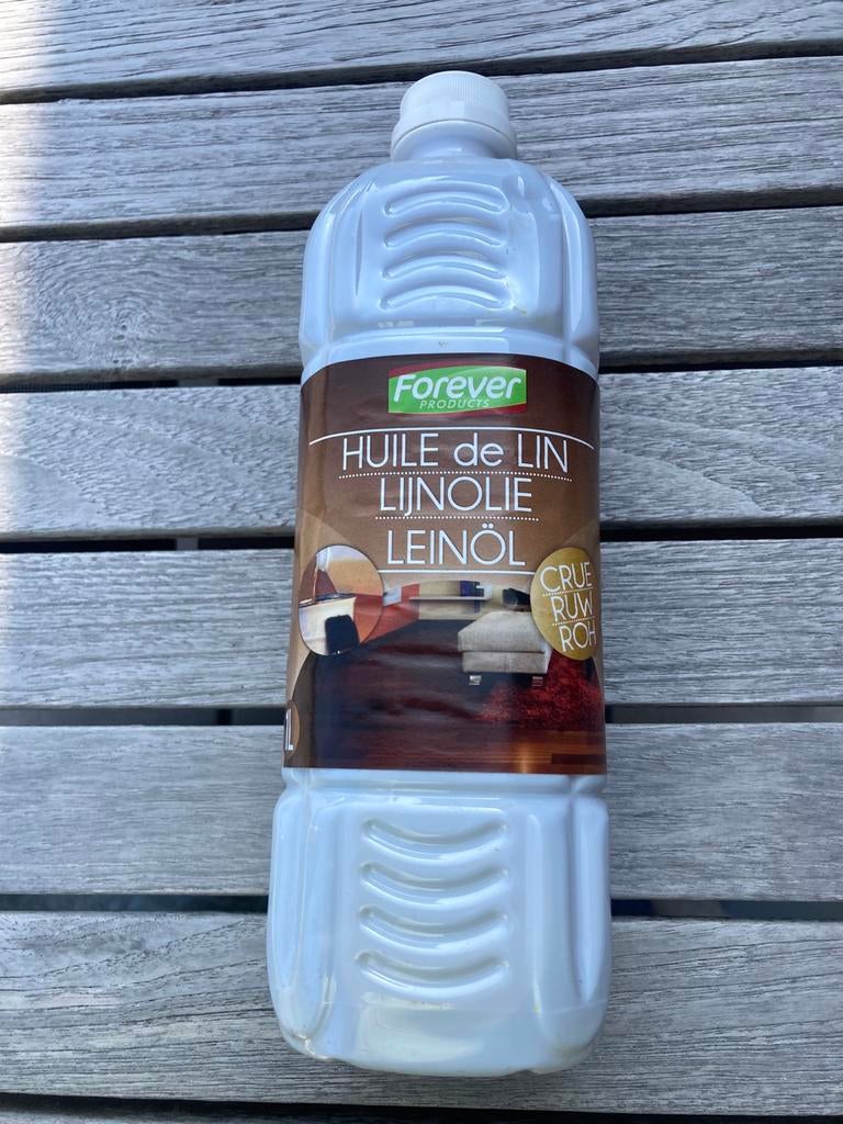 Lijnzaadolie, 1 liter, Ophalen, Zo goed als nieuw, Overige typen