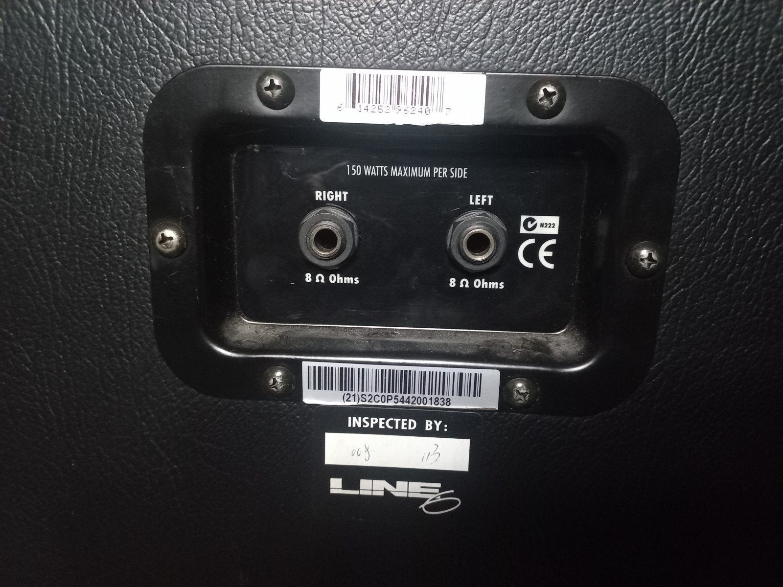 line6 versterker + cabinet, Ophalen, Gebruikt
