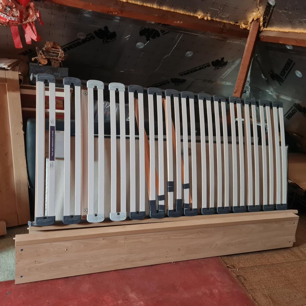 GRATIS 1-persoonsbed met lattenbodem, Ophalen, Lattenbodem