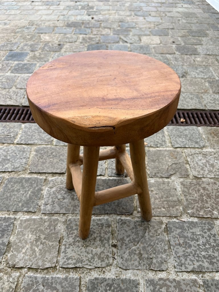 Tabouret bois, Maison & Meubles, Tabourets, Enlèvement, Comme neuf, Bois