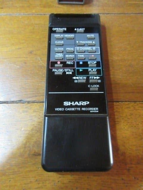 Sharp G0412UM videorecorder afstandsbediening, Ophalen of Verzenden, Gebruikt, Origineel, Vhs