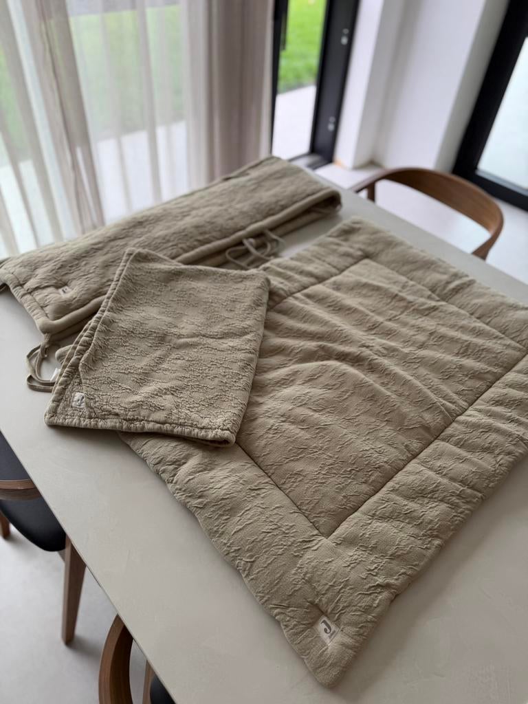 Set Jollein boxkussen + boxomrander + dekentje., Kinderen en Baby's, Ophalen, Gebruikt