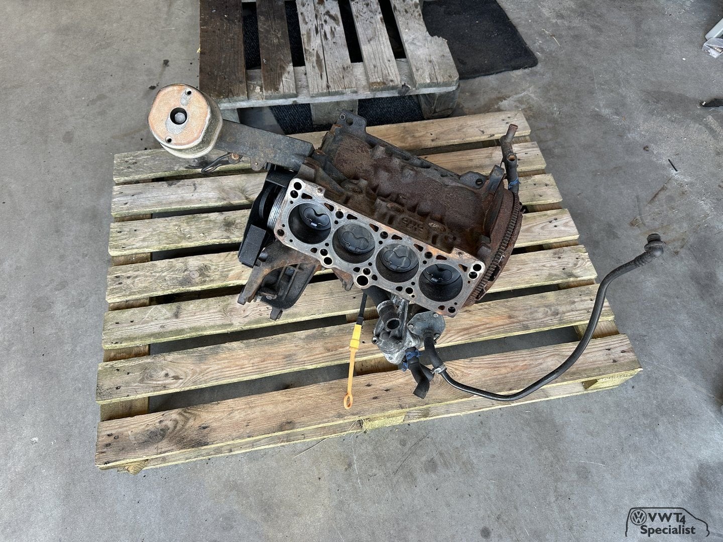 Volkswagen Transporter VW T4 motor 1.9D / 1.9TD VOOR ONDERDE, -, Utilisé, -, -