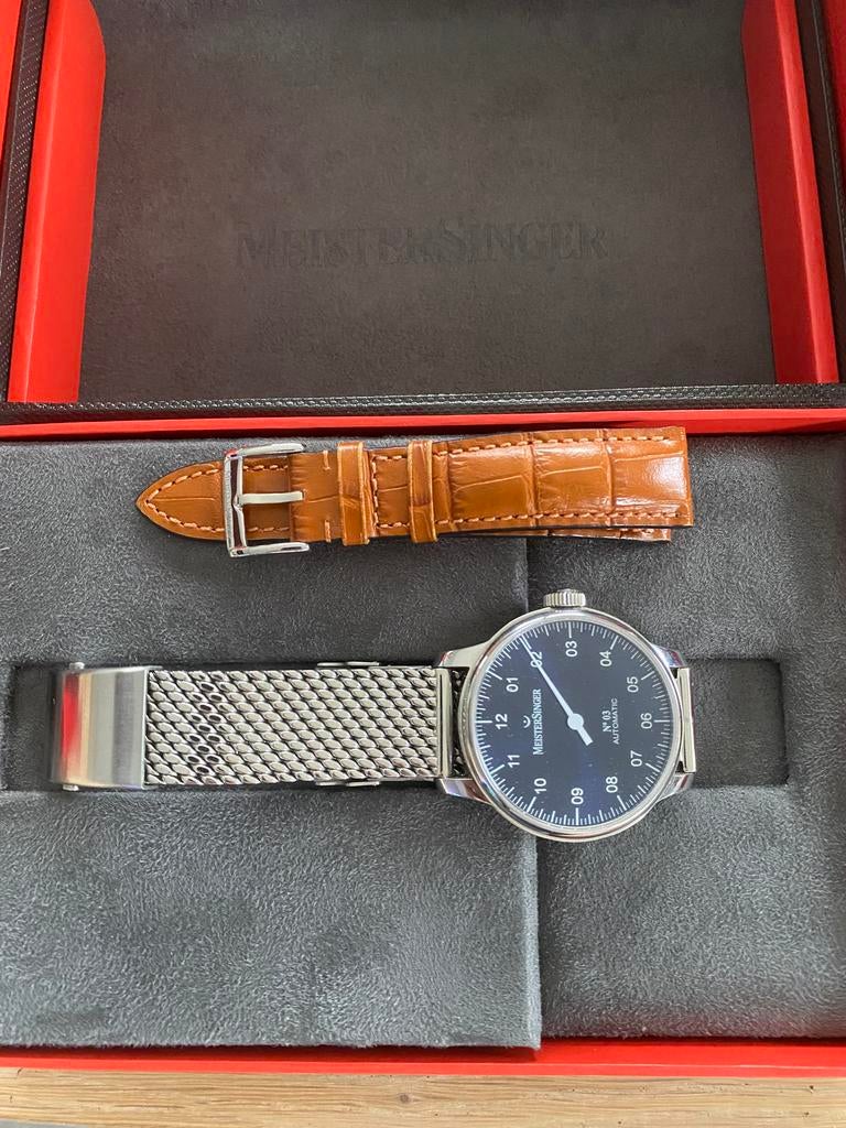 Meistersinger N3 automatic, Enlèvement, Comme neuf