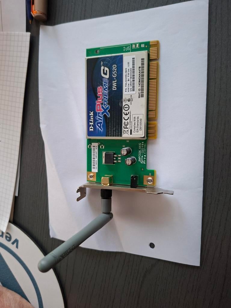 D-link airplus dwl-G520, Ophalen, Gebruikt, Intern, D-Link