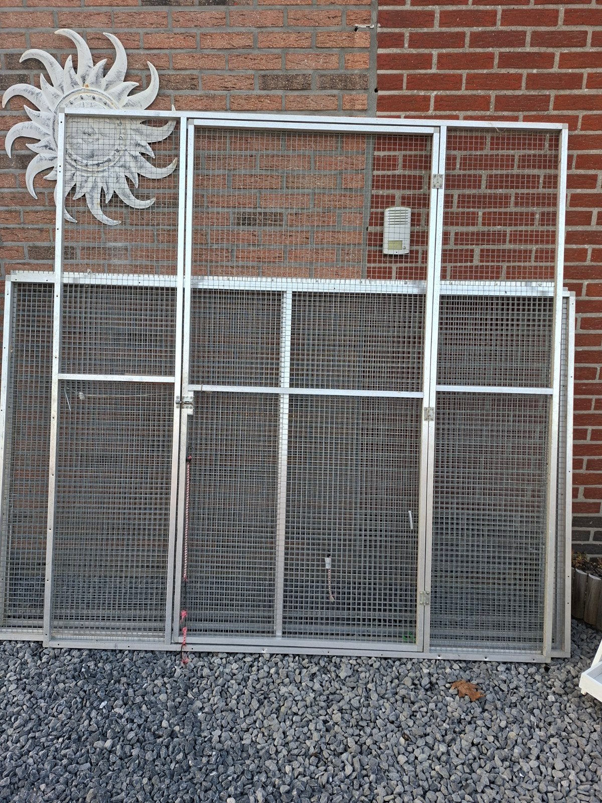Voiliere of kattenren, Dieren en Toebehoren, Ophalen, Aluminium