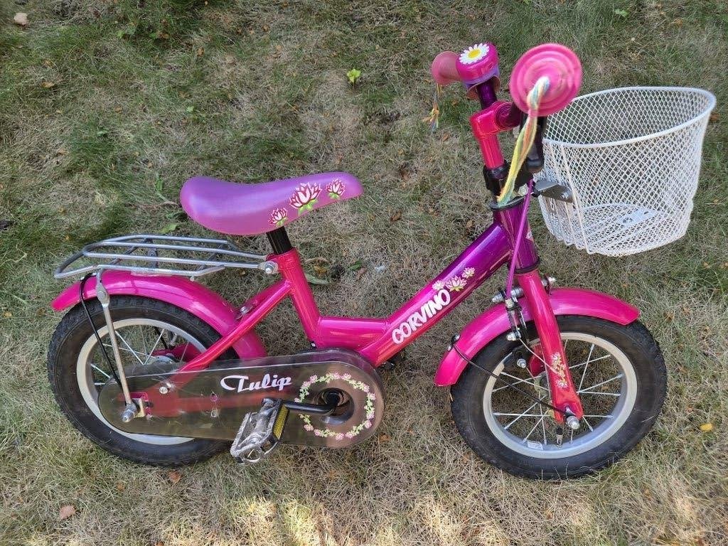 Kinderfiets, Fietsen en Brommers, Terugtraprem, Zijwieltjes, Gebruikt, Ophalen of Verzenden