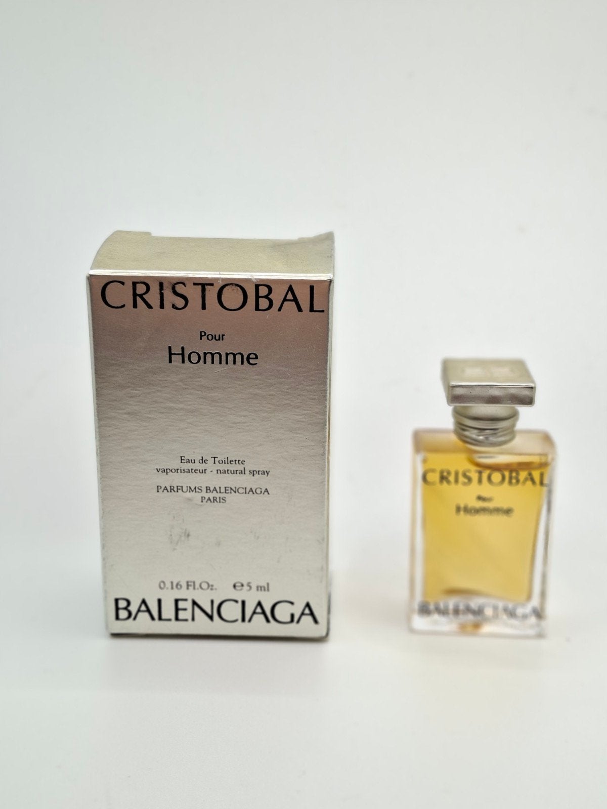 Nieuwe zeldzame miniatuur Cristobal pour homme van Balenciag, Enlèvement ou Envoi, Miniature