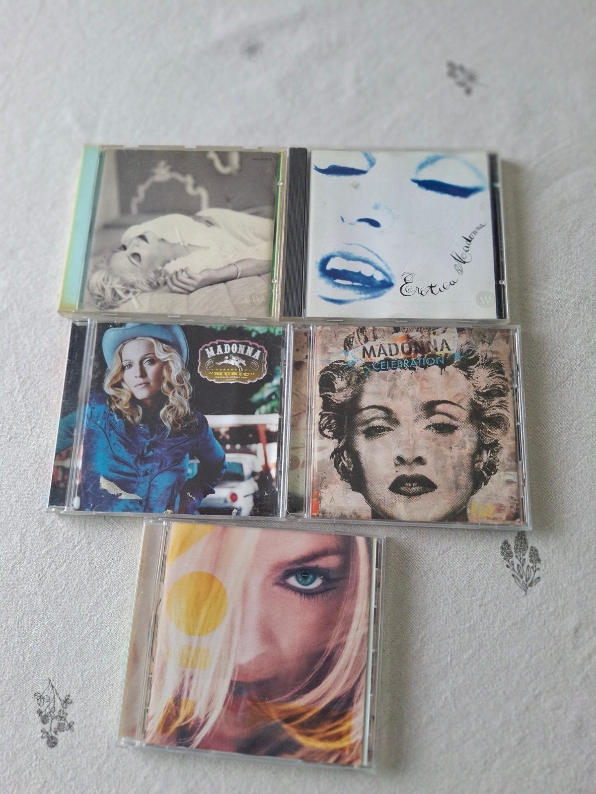 CD Madonna 1,50 euro par CD, CD & DVD, Enlèvement ou Envoi