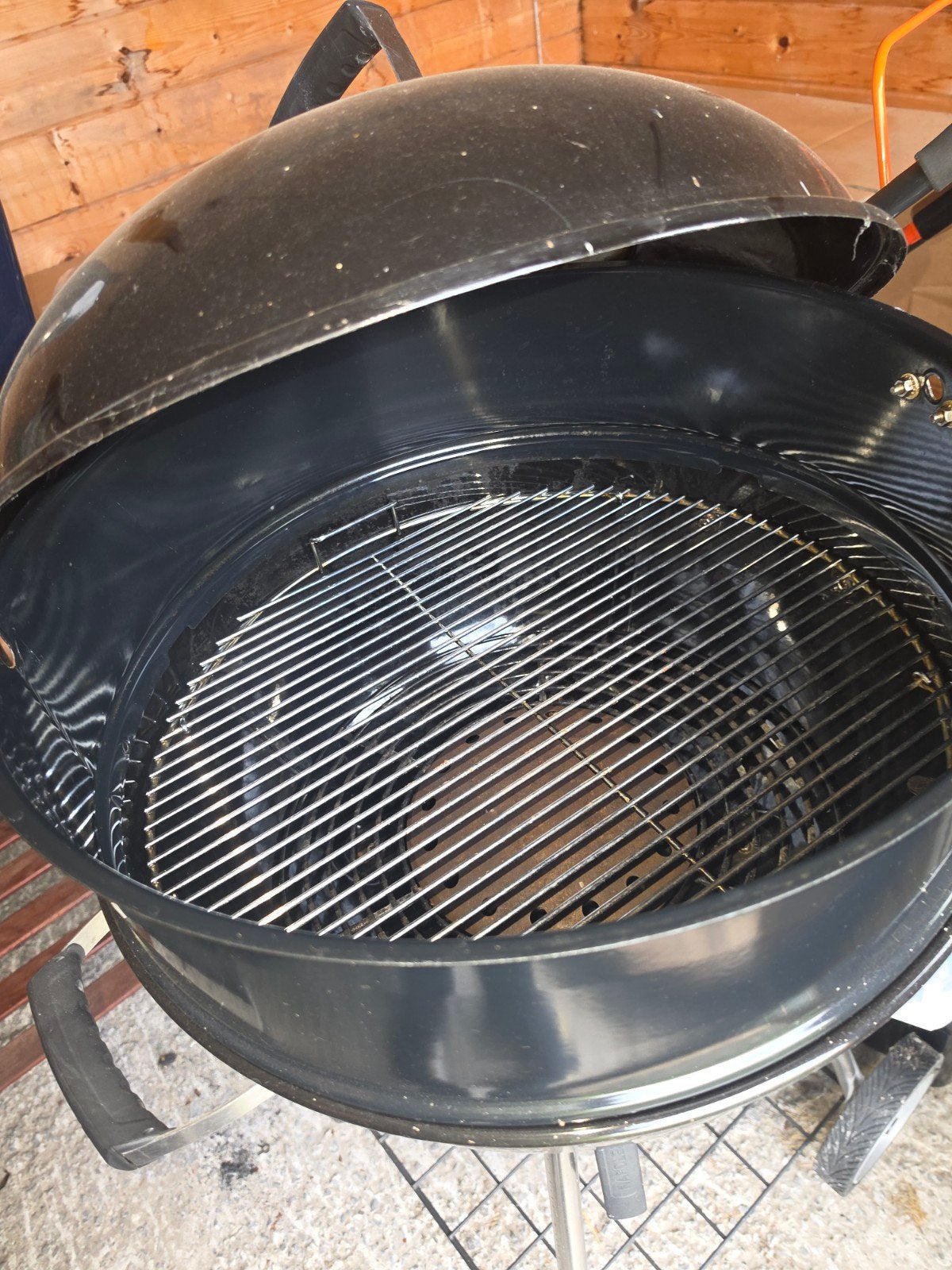 Barbecue, Ophalen, Gebruikt