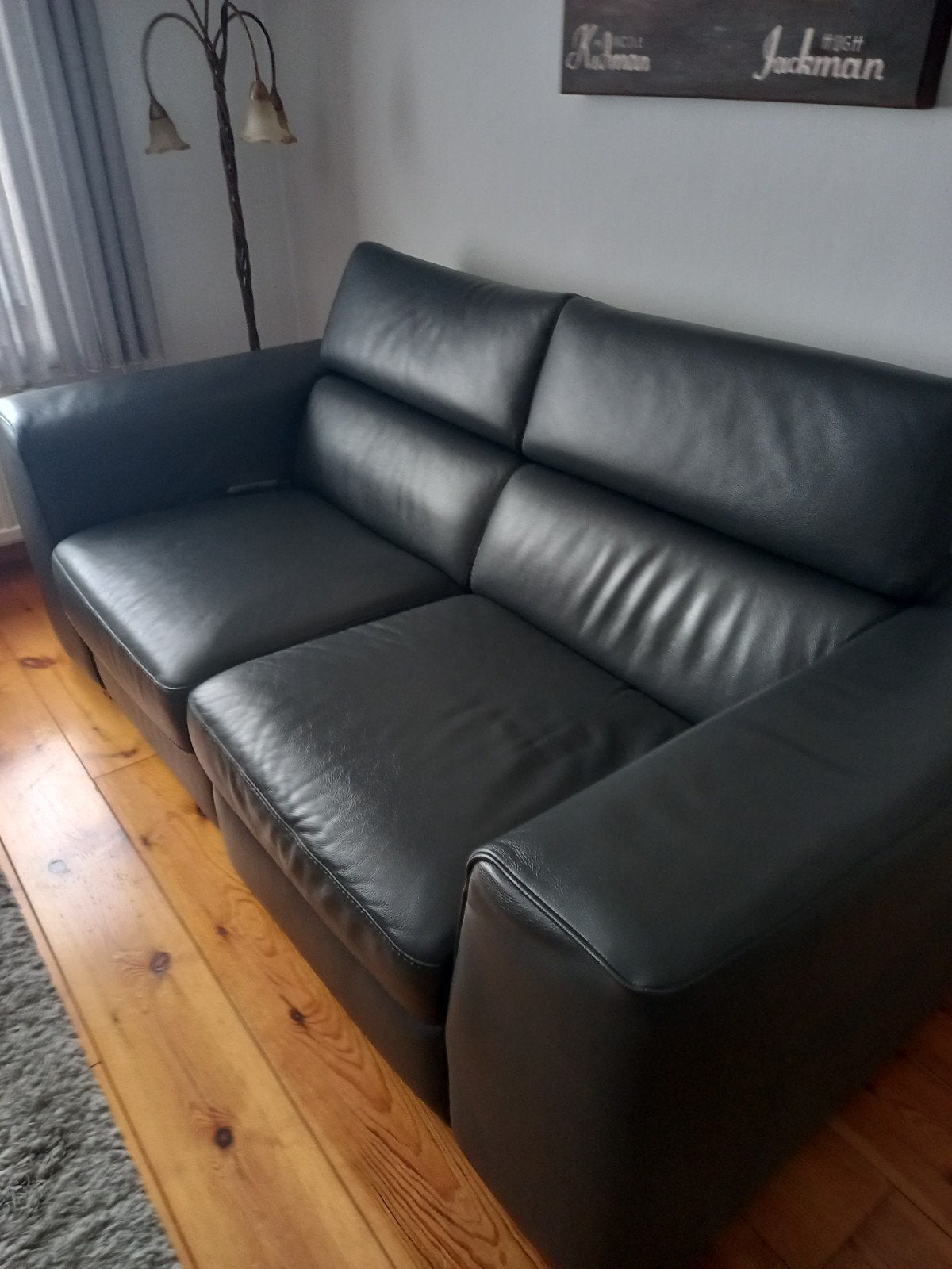 tweezit te koop 1.85 m   0.95 grijs, Enlèvement