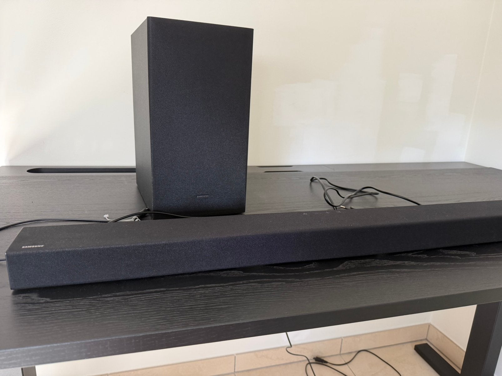 Samsung HW-A450 soundbar & subwoofer, Enlèvement