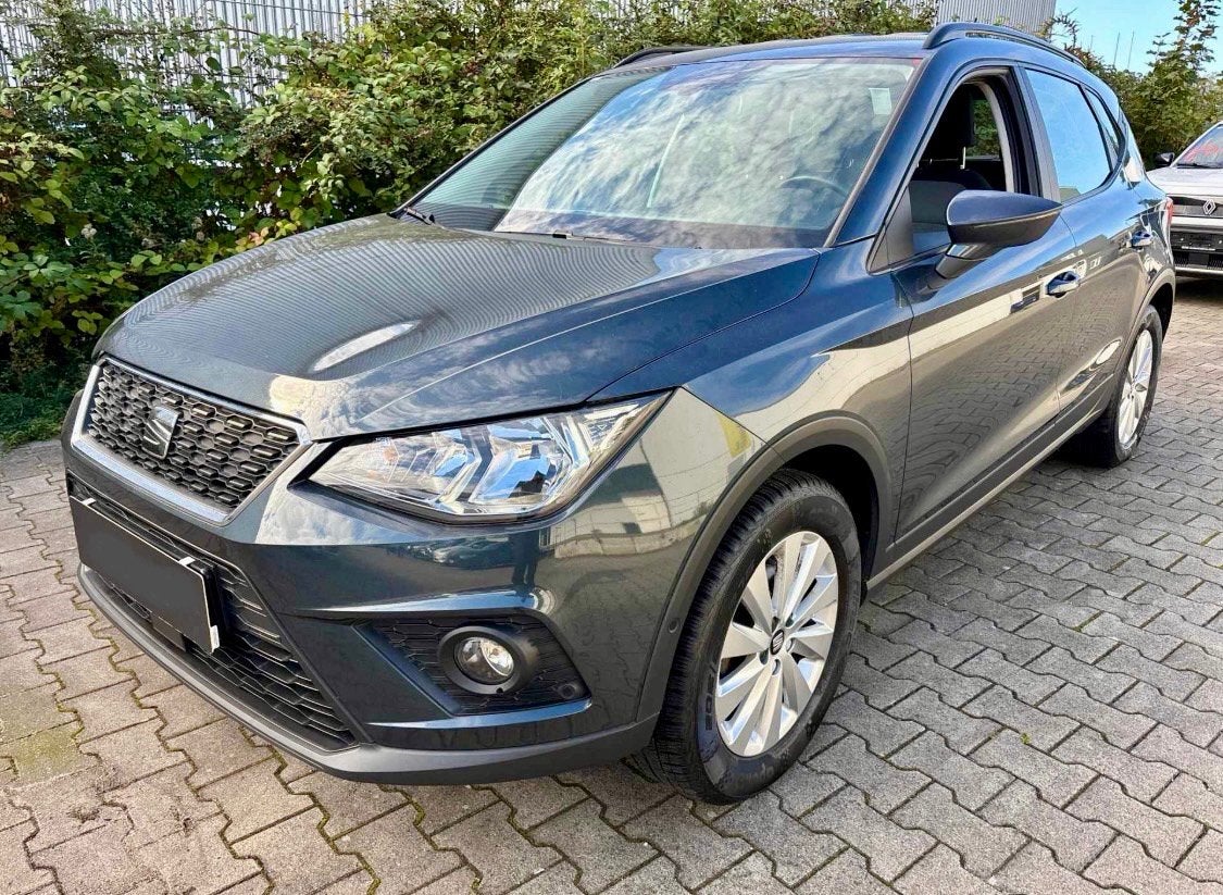 Seat Arona 1.0 TGI GNC/gaz naturel — 2020 — 91 012 km, Argent ou Gris, Entreprise, Boîte manuelle, Noir