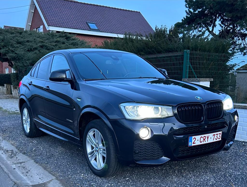 BMW X4 Pack M XDrive – Diesel 2.0L  4 nouveaux pneus, Autos, BMW, Cuir, Achat, Euro 6, 5 portes