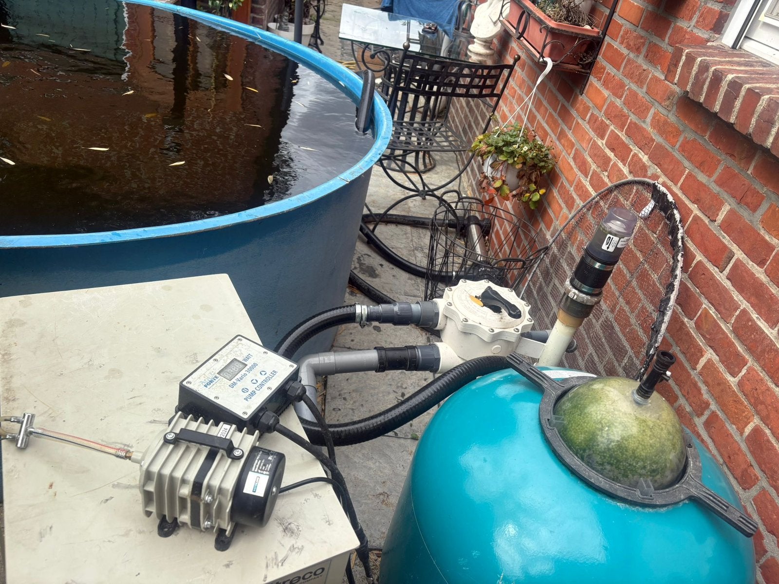 Quarantaine bak 3,5 kub, Tuin en Terras, Ophalen, Zo goed als nieuw