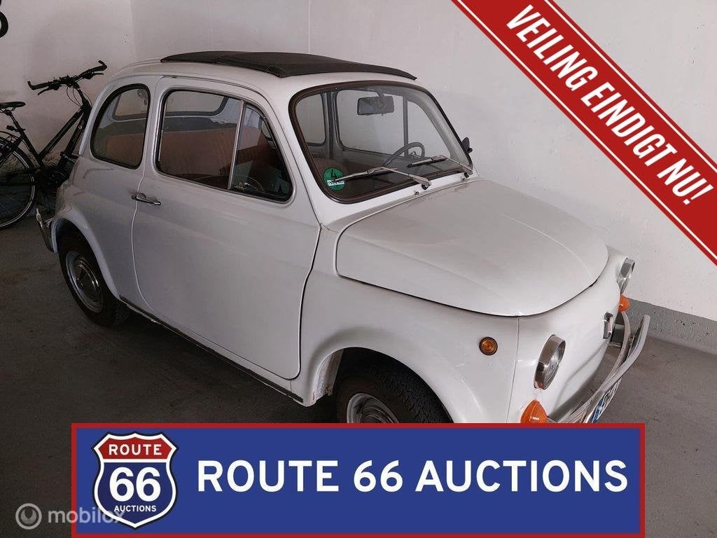 Fiat 500 F | 1969 | Route 66 Auctions, Achat, Entreprise, Boîte manuelle, Autre carrosserie