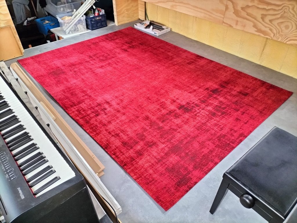 rood tapijt 2m x 3m, Ophalen, 200 cm of meer, Zo goed als nieuw, 200 cm of meer