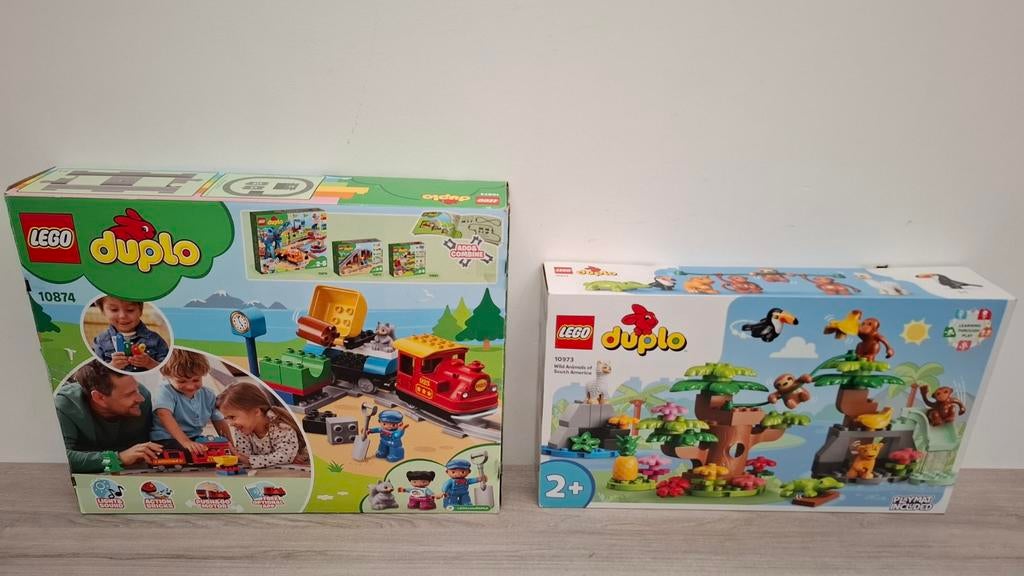 Deux sets Lego Duplo 10874 et 10973 comme neuf 100% complet, Enfants & Bébés, Jouets | Duplo & Lego, Enlèvement ou Envoi, Complet