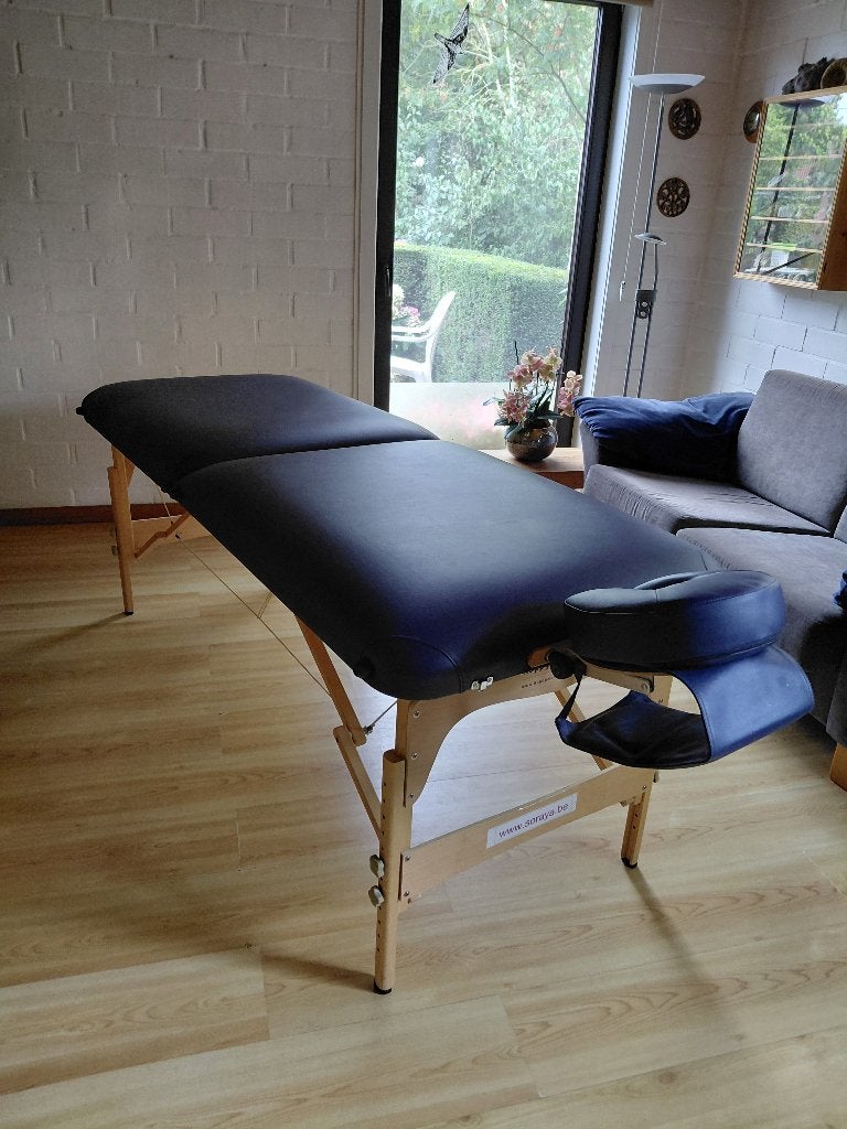 Massagetafel, zo goed als nieuw, Ophalen