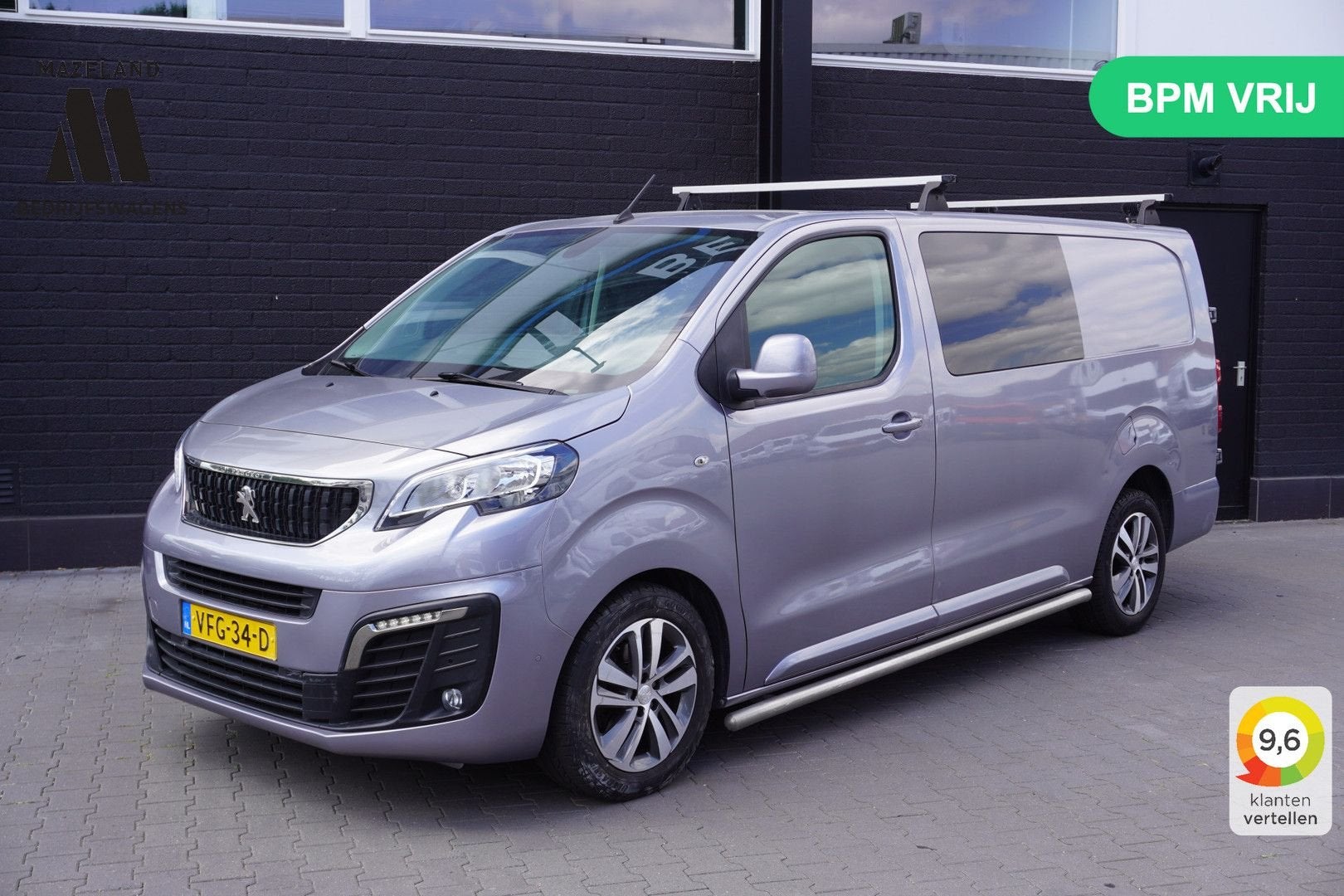 Peugeot Expert 2.0 BlueHDI 180PK Dubbel Cabine Automaat EURO, Automaat, Parkeersensor, Bedrijf, Diesel